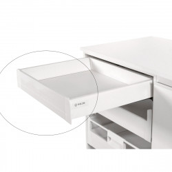 Comfort Box Передняя панель L-1100 мм для внутреннего ящика H=86мм, белый, TH03.0353.08.003