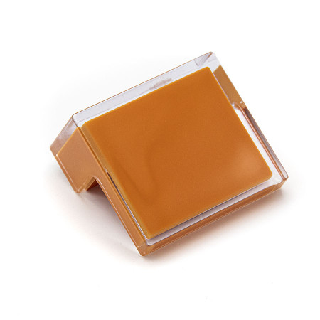 Ручка-кнопка oranplast, Оранжевый / прозрачный, 32/47х43х25 мм, Модерн, Polyplast, Италия