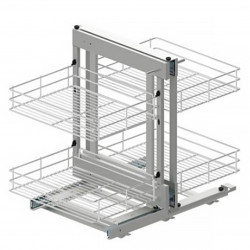 Волшебный уголок MAXIMA CLASSIC Corner Comfort, 1000мм, левый, с доводчиком, хром, Rejs, WE31.0003.01.001